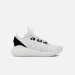 ADIDAS Tubular Doom Sock Primeknit Snkears White & Black
